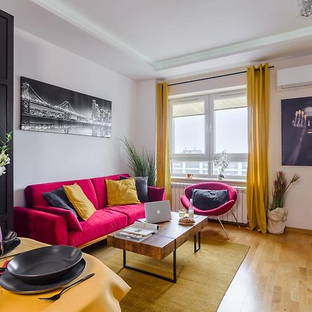 Lumina Apart With Balcony Platinum Tower Warsawa Bagian luar foto