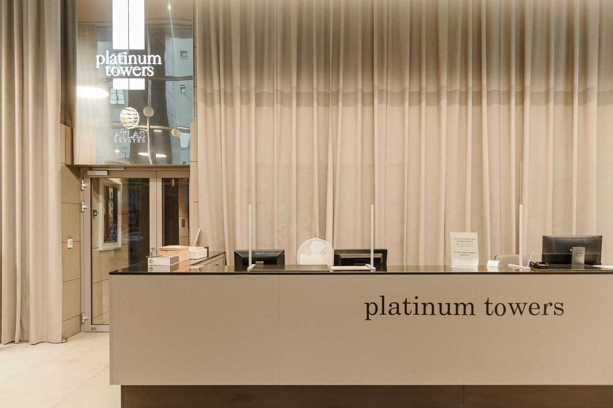 Lumina Apart With Balcony Platinum Tower Warsawa Bagian luar foto