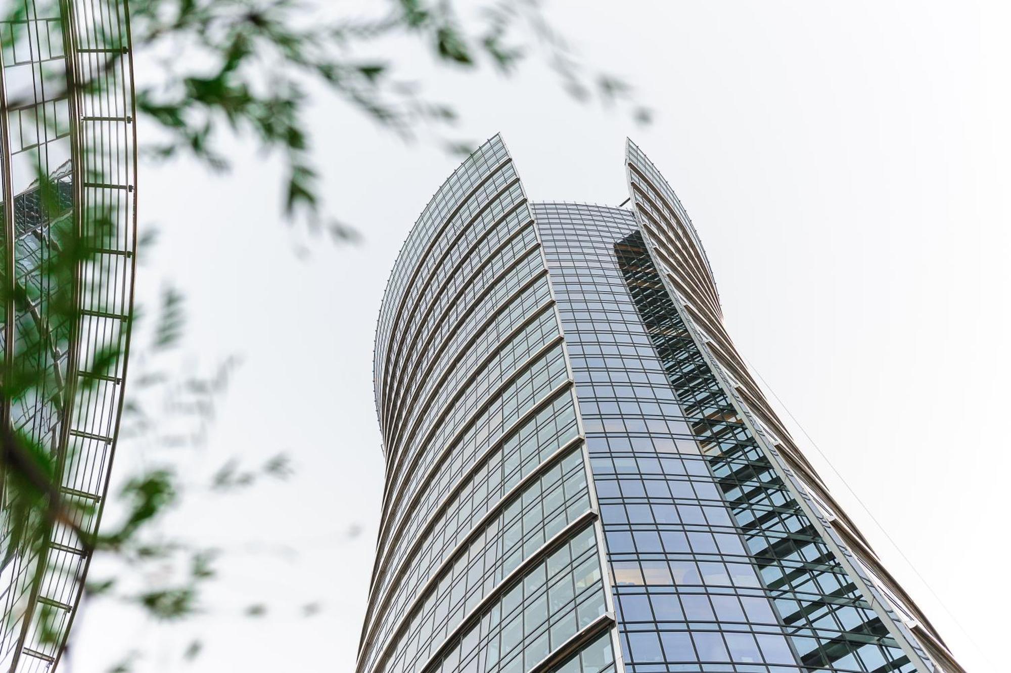 Lumina Apart With Balcony Platinum Tower Warsawa Bagian luar foto